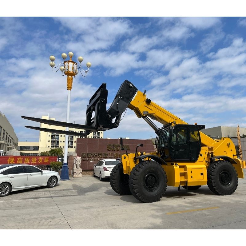 Empilhadeira Telescópica SOCMA HNT20010-4Z de 20 Toneladas e 10 Metros para Construção e Mineração