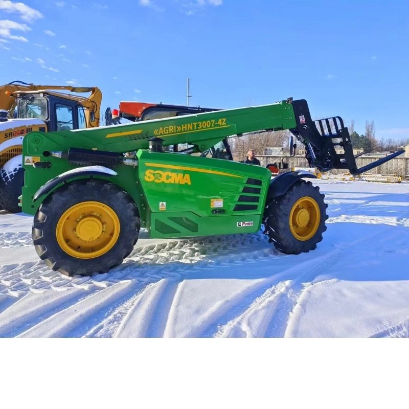 Empilhadeira Telescópica SOCMA HNT3007 de 3 Toneladas e 7 Metros para Construção e Logística