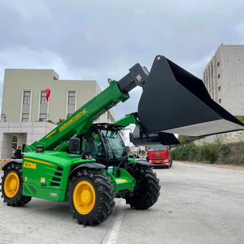 Empilhadeira Telescópica SOCMA HNT3507 de 3,5 Toneladas e 7 Metros para Construção e Agricultura