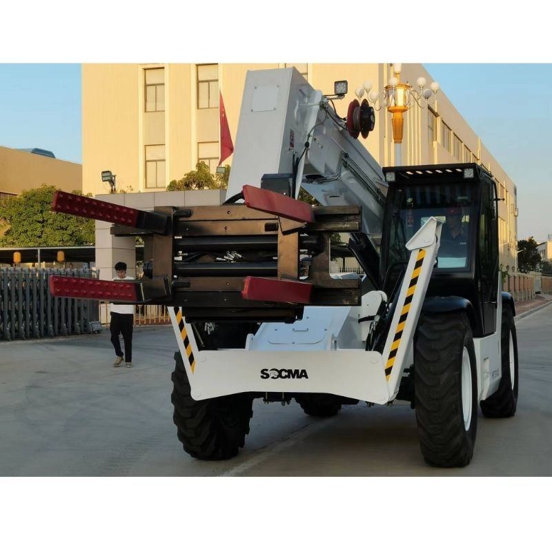 Empilhadeira Telescópica SOCMA HNT7510-4Z de 7,5 Toneladas e 10 Metros para Construção e Mineração