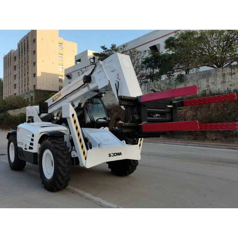 Empilhadeira Telescópica SOCMA HNT7510-4Z de 7,5 Toneladas e 10 Metros para Construção e Mineração