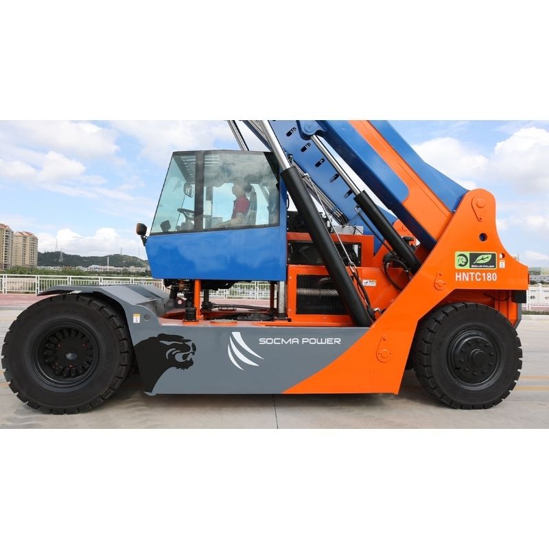 Empilhadeira Telescópica SOCMA HNTC-180 de 18 Toneladas para Manuseio de Contêineres