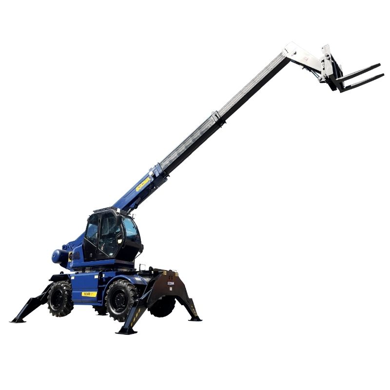 Empilhadeira Telescópica Rotativa SOCMA HNTR4015-4Z de 4 Toneladas e 15 Metros para Construção e Uso Industrial